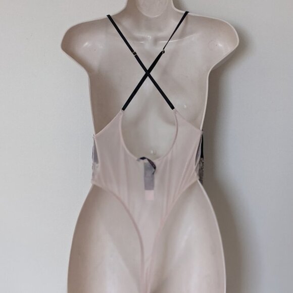 Victoria's Secret Sheer Teddy Bodysuit Size  M - Picture 4 of 4